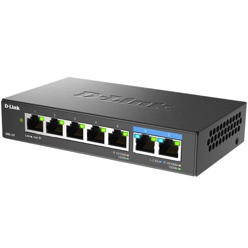 DMS-107 7-port Multi-Gigabit Switch - Image 3