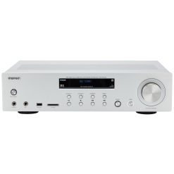 Förstärkare med Bluetooth 2 x 60 Watt RMS Silver