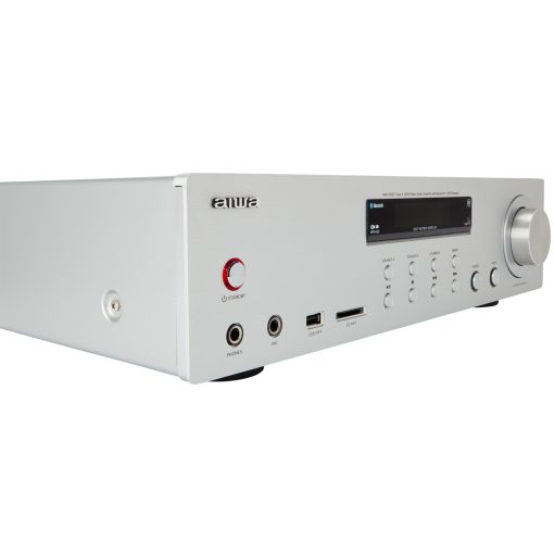 Förstärkare med Bluetooth 2 x 60 Watt RMS Silver - Image 10