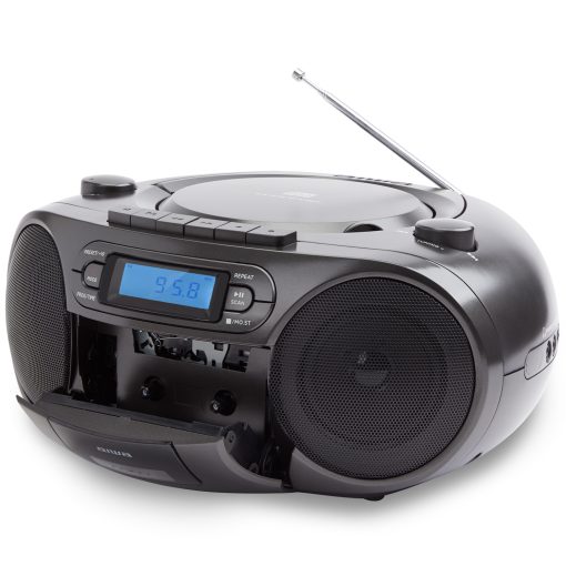 Kassettradio CD/FM-radio/Kassettband/USB/BT Svart - Image 18