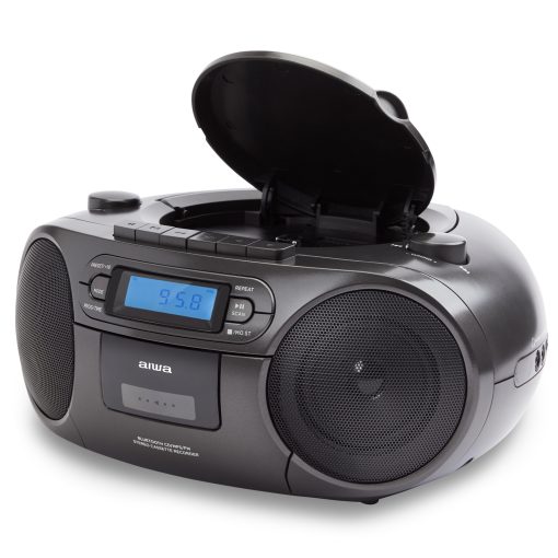 Kassettradio CD/FM-radio/Kassettband/USB/BT Svart - Image 9