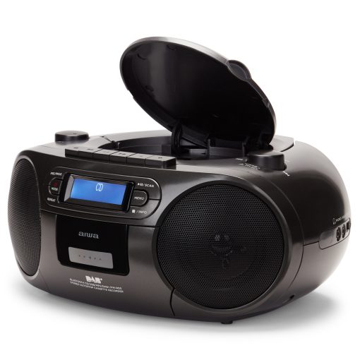Radio med CD-spelare, Kassettband och Bluetooth Svart - Image 19