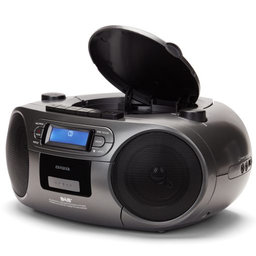Radio med CD-spelare, Kassettband och Bluetooth Mörkgrå - Image 5