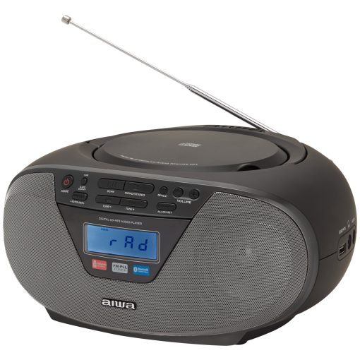 Radio med CD-spelare och Bluetooth Svart - Image 5