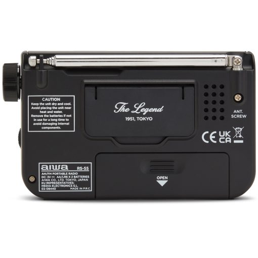 Pocket radio med FM/AM Svart - Image 6