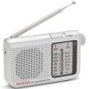 Pocket-radio med FM/AM Silver