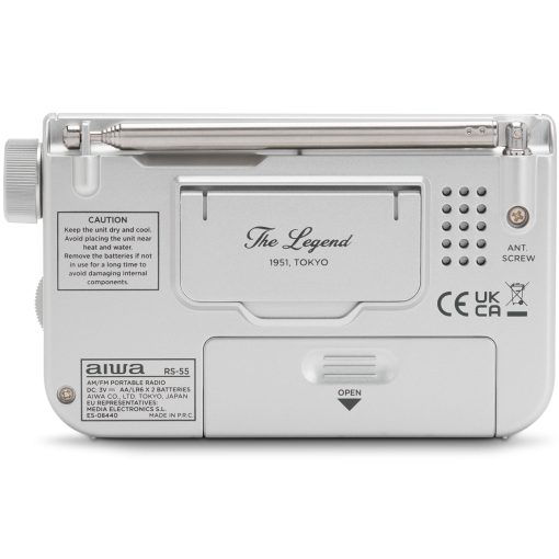 Pocket-radio med FM/AM Silver - Image 10