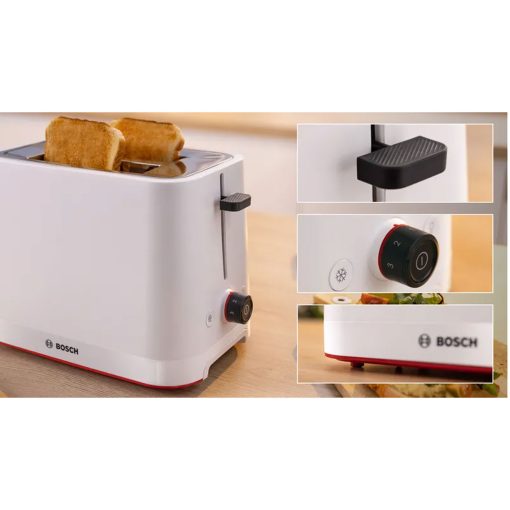 Brödrost TAT3M121 Vit 950W Bagels Funktion. - Image 5