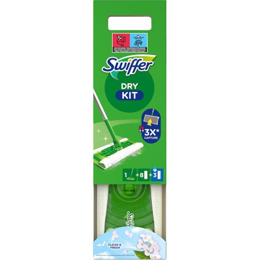 Startkit 1 Rengöringsmopp +8st torra +3st fuktiga