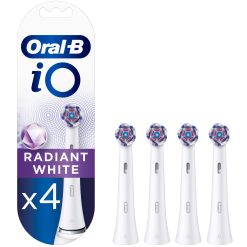 Borsthuvud iO Radiant White 4st