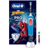 Eltandborste Vitality Pro Kids Spiderman + Extra Refill