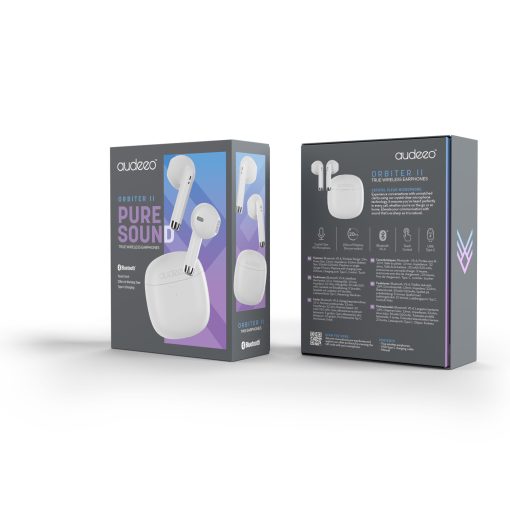 Orbiter II True Wireless Earphones White - Image 3