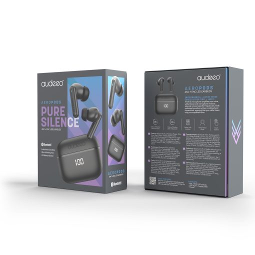 Aeropods ANC + ENC LED Earbuds - Image 4