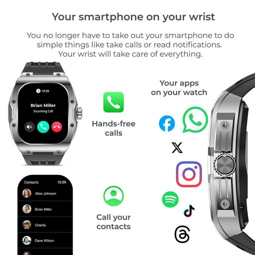 Smartklocka Hero AMOLED - Svart - Image 12