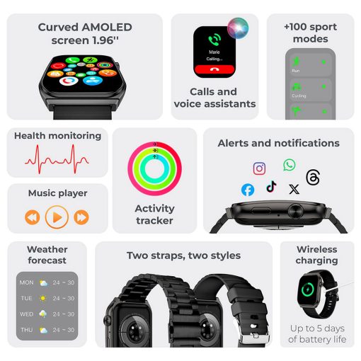 Smartwatch Olympo - black - Image 3