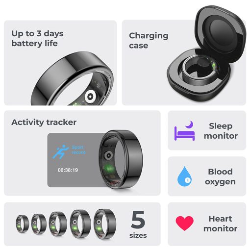 Smart Ring Saturn - S - Image 12