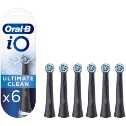 Borsthuvud iO Ultimate Clean Black 6st
