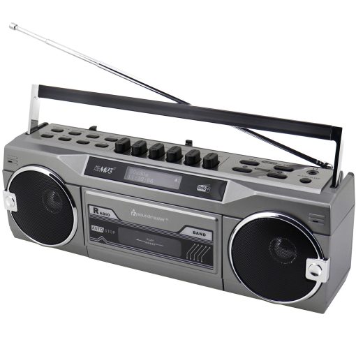 Kassettradio Stereo Bluetooth SRR80TI Silver