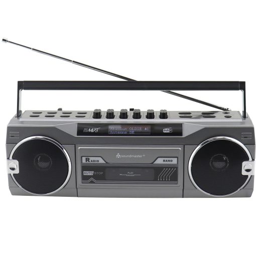 Kassettradio Stereo Bluetooth SRR80TI Silver - Image 14