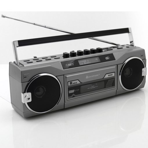 Kassettradio Stereo Bluetooth SRR80TI Silver - Image 9