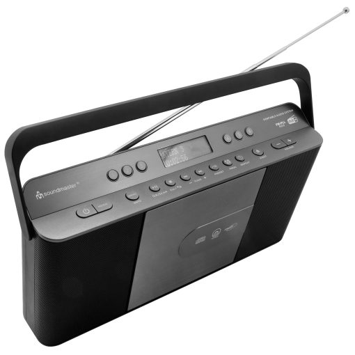 Radio Snabbval CD Bärbar RCD1870SW Svart/Silvergrå - Image 10