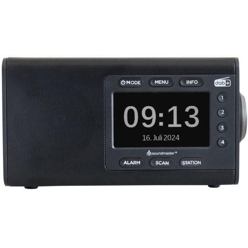 Bordsradio Färg-display Förvalsknappar DAB900SW Svart - Image 8