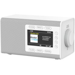 Bordsradio Färg-display Förvalsknappar DAB900WE Vit