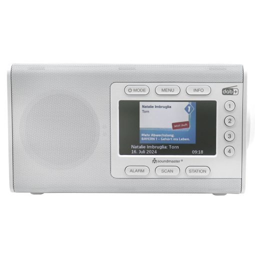 Bordsradio Färg-display Förvalsknappar DAB900WE Vit - Image 5