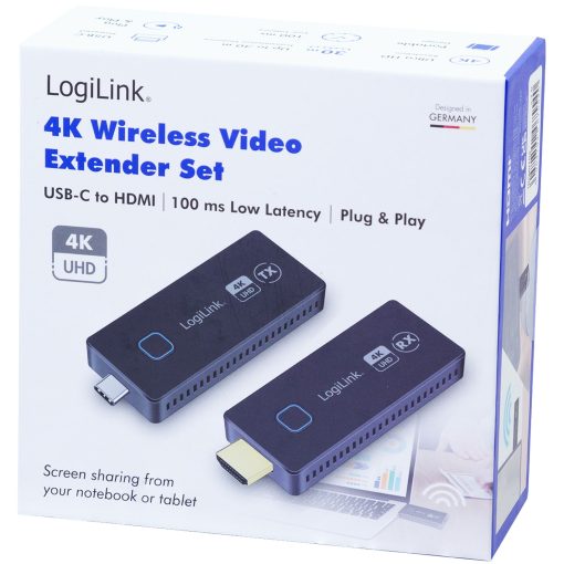 Trådlös HDMI-överföring USB-C till HDMI-kit 1till1 4K@60Hz - Image 5