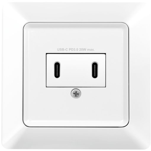 Vägguttag med 2xUSB-C PD 25W - Image 23