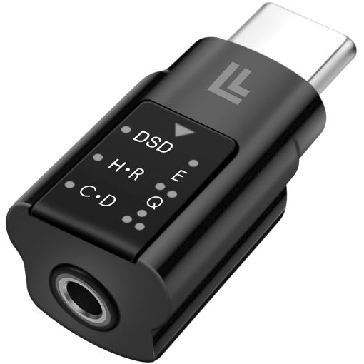 USB-C 3,5mm-ljudadapter med DAC och EQ