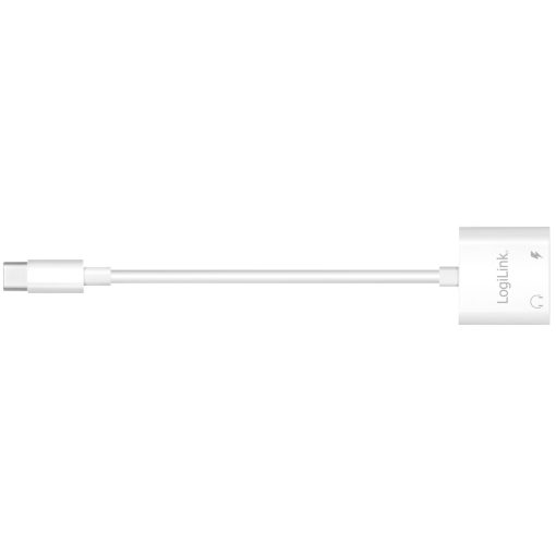 USB-C-adapter med 1 x ljudport, 1 x USB-C PD 60W Vit - Image 10