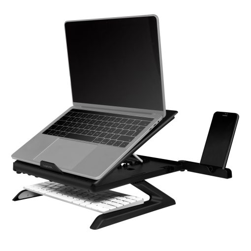Hopfällbart Laptopställ och höjdjusterbart Sv - Image 5
