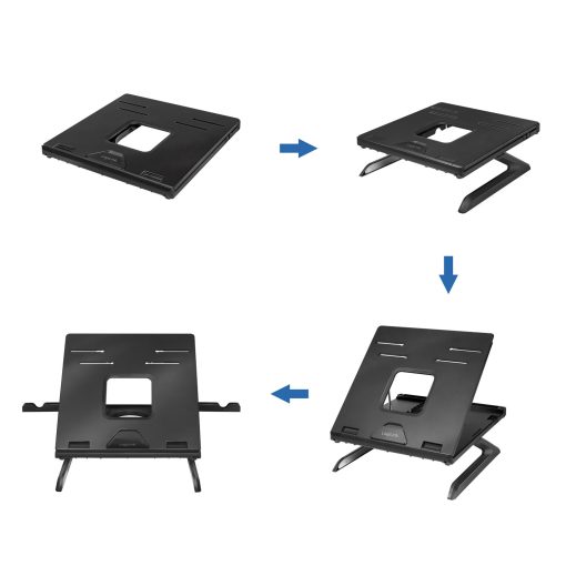 Hopfällbart Laptopställ och höjdjusterbart Sv - Image 7