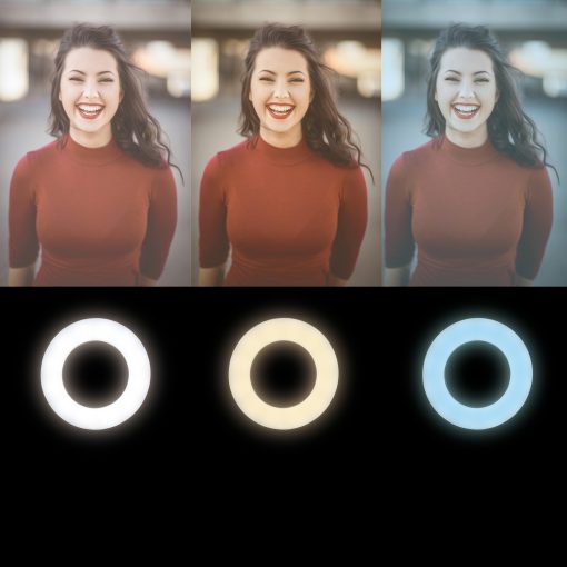 Ring light för smartphone Ø20 cm utan stativ - Image 16