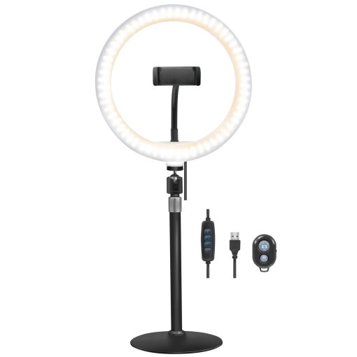 Ring light för smartphone Ø25cm m bordsstativ - Image 4