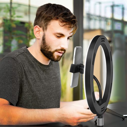 Ring light för smartphone Ø25cm m bordsstativ - Image 12