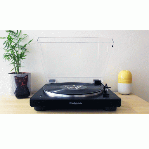 Skivspelare Remdriven Hel-automatisk Bluetooth Svart - Image 7