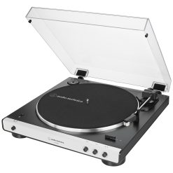 Skivspelare Remdriven Hel-automatisk Bluetooth Svart/silver
