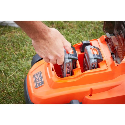 Gräsklippare 2x18V 2.5Ah 33cm Batteri ingår - Image 3