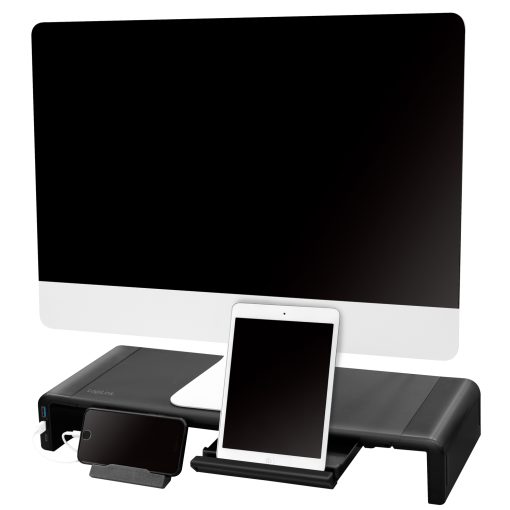 Monitorställ 63 cm med USB-hub 3-port - Image 5