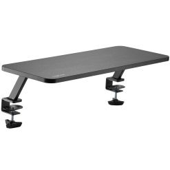 Monitorhylla 650x260mm Svart