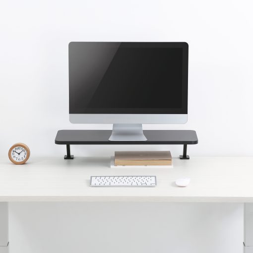 Monitorhylla 650x260mm Svart - Image 8