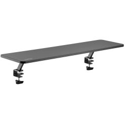 Monitorhylla 1000x260mm Svart