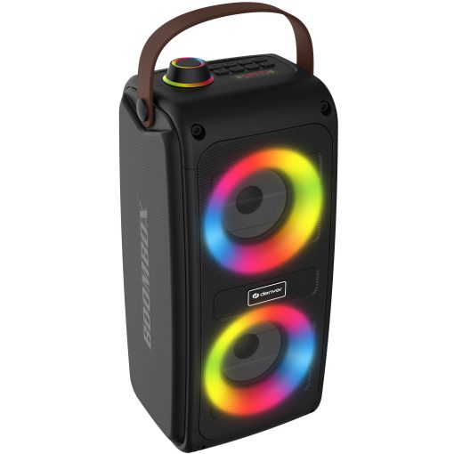 Högtalare Bluetooth 2x5W LED-ljus Portabel BTV-230 - Image 9