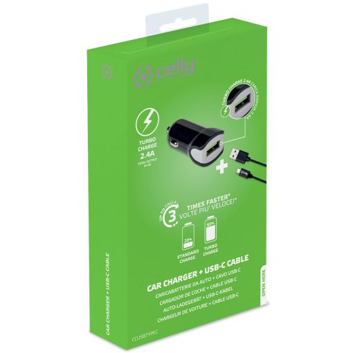 Billaddare + USB-C-kabel 2,4A 12W - Image 6