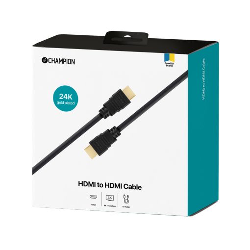 HDMI-kabel Ha-Ha Svart 10.0m - Image 6