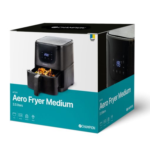 Air Fryer Medium 3,5L 1500W AF220 Svart - Image 5