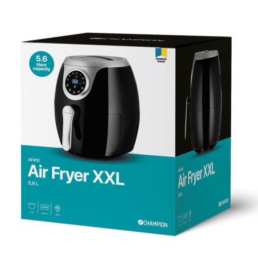 Air Fryer XXL 5,6L 1800W AF410 Svart/Silver - Image 8