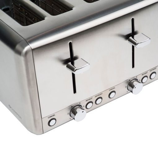 Brödrost 4 skivor 1000W BR420 Rostfri - Image 10